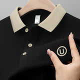 Finn™ - Polo da uomo ricamata a maniche corte