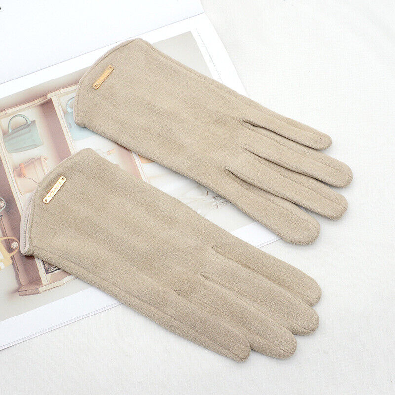 Guanti da donna compatibili con touchscreen