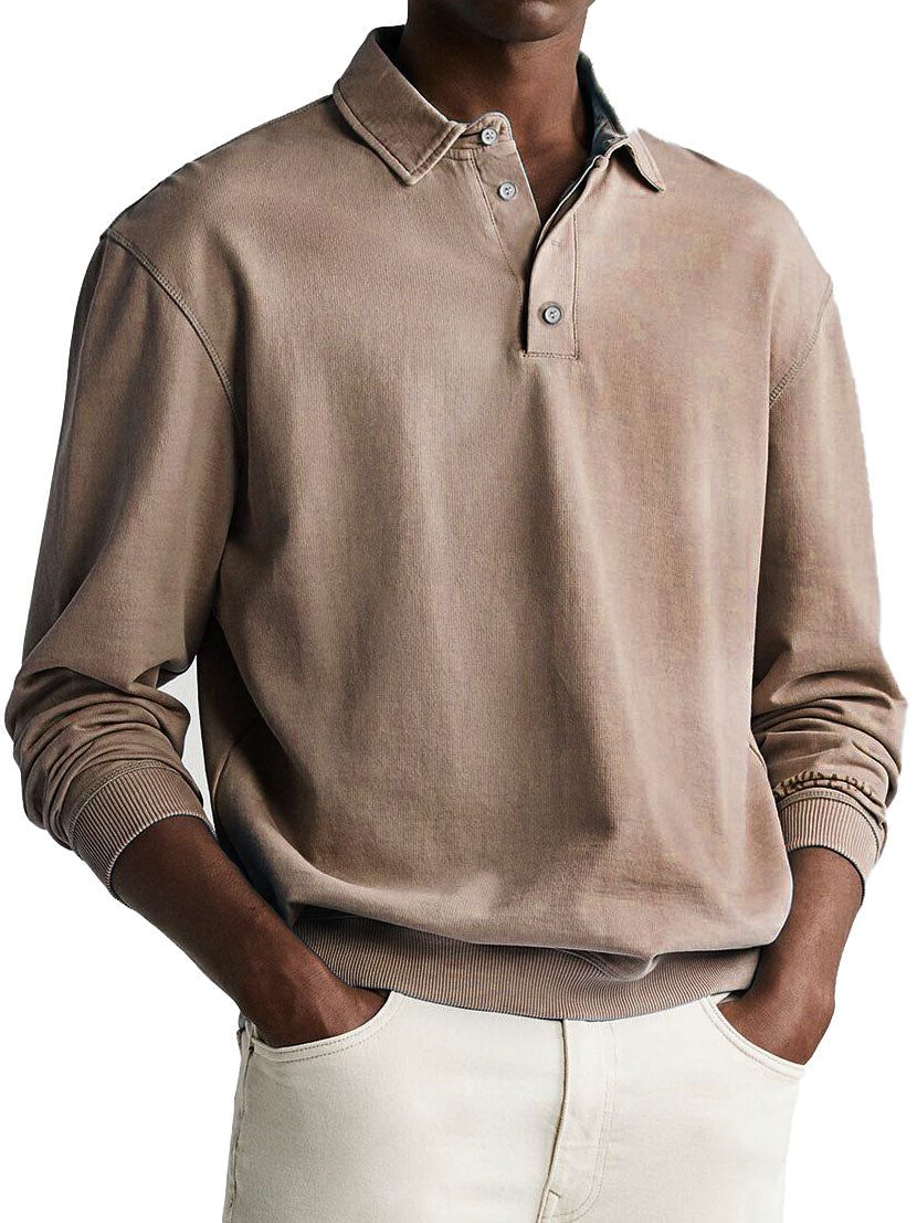 Victor™ - Polo vintage da uomo