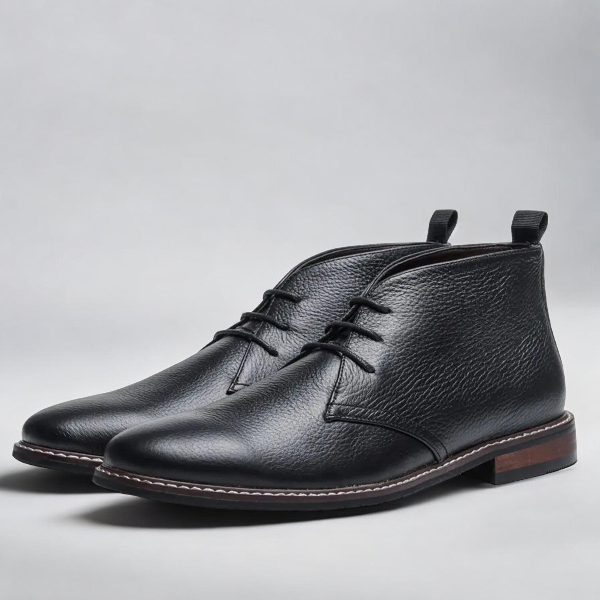 Herold | Stivaletti chukka da uomo con lacci
