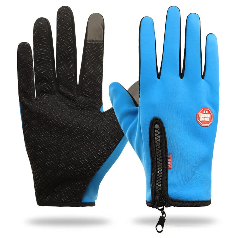 Guanti da sport invernali con design antiscivolo