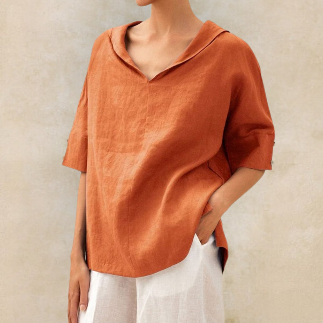 Zoe™ - Blusa casual e morbida