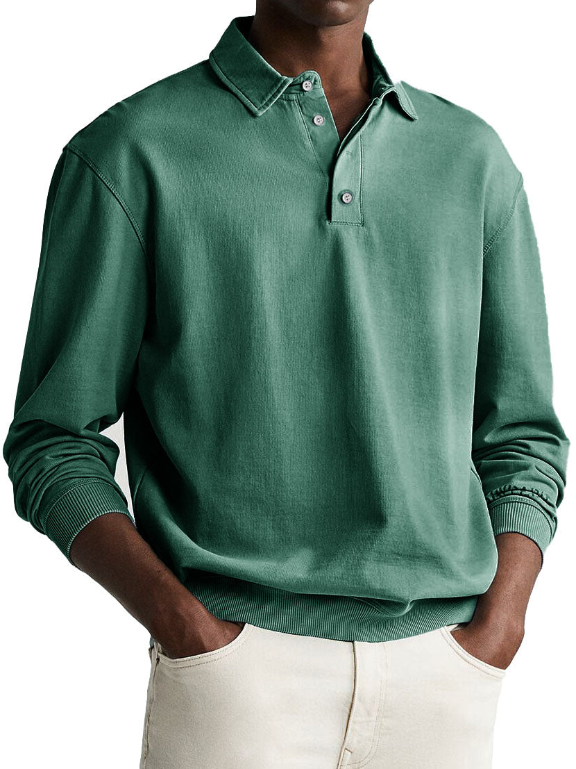 Victor™ - Polo vintage da uomo