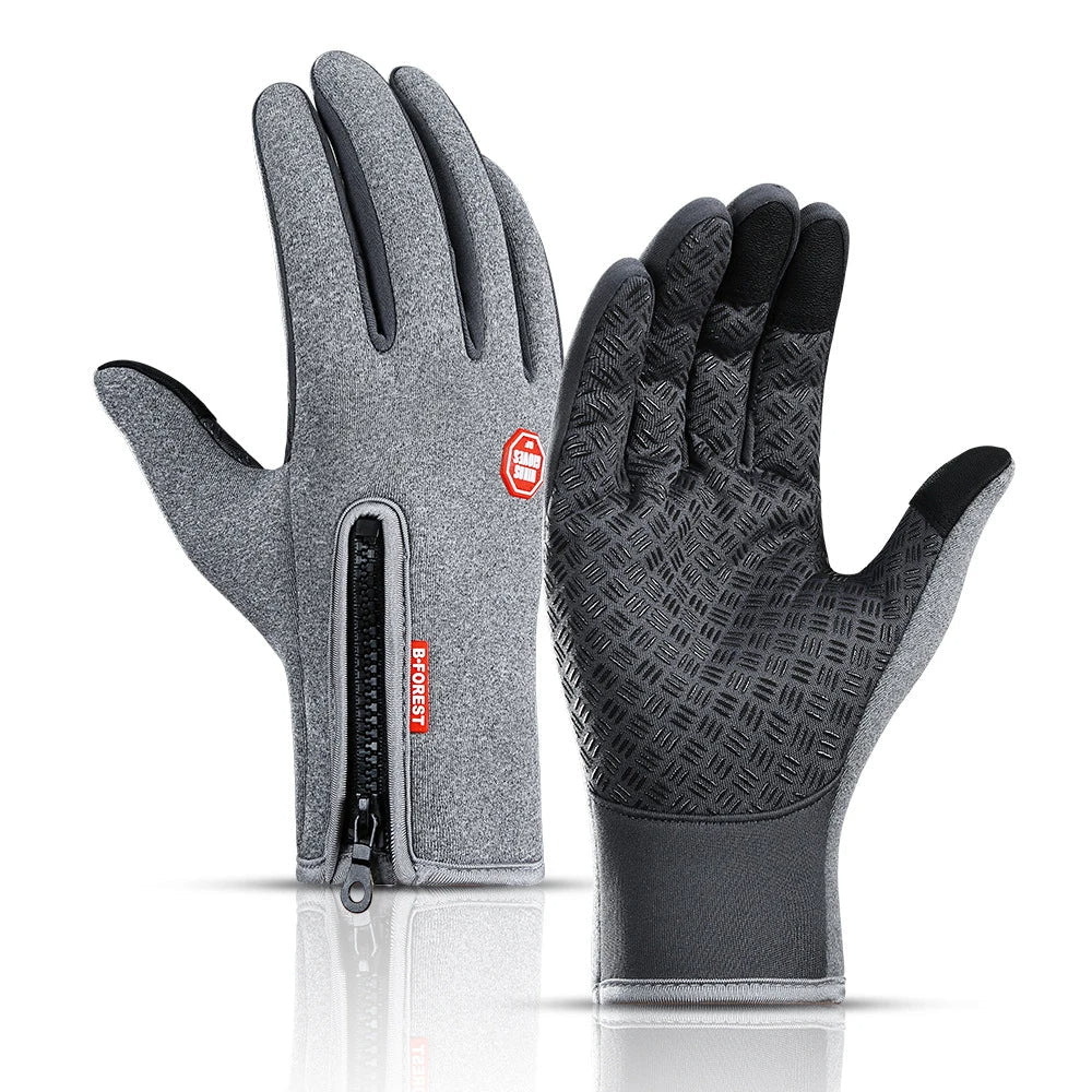Guanti da sport invernali con design antiscivolo