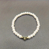 Bracciale Chic con Iniziale a Cuore (A–Z)