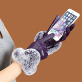 Guanti con dita compatibili con touchscreen