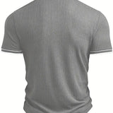 Emilio™ - Polo sartoriale a coste da uomo