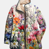 Kaia | Incantevole Giacca Primaverile Trapuntata in Stile Vintage