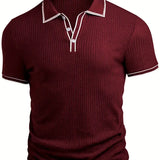 Emilio™ - Polo sartoriale a coste da uomo