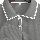 Emilio™ - Polo sartoriale a coste da uomo