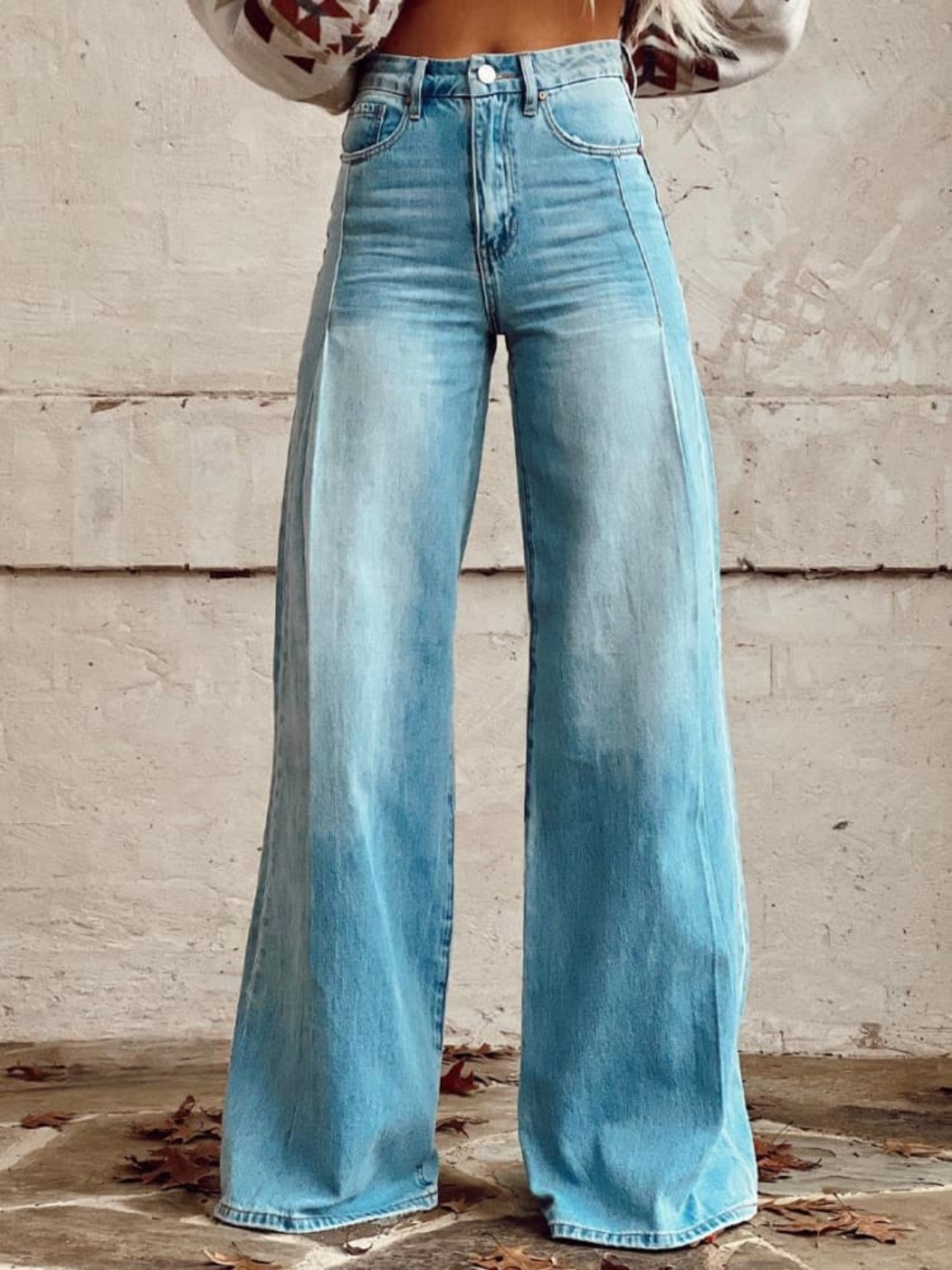 LUCIA | Pantaloni Larghi Classici