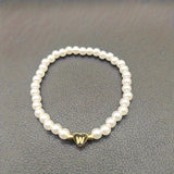 Bracciale Chic con Iniziale a Cuore (A–Z)