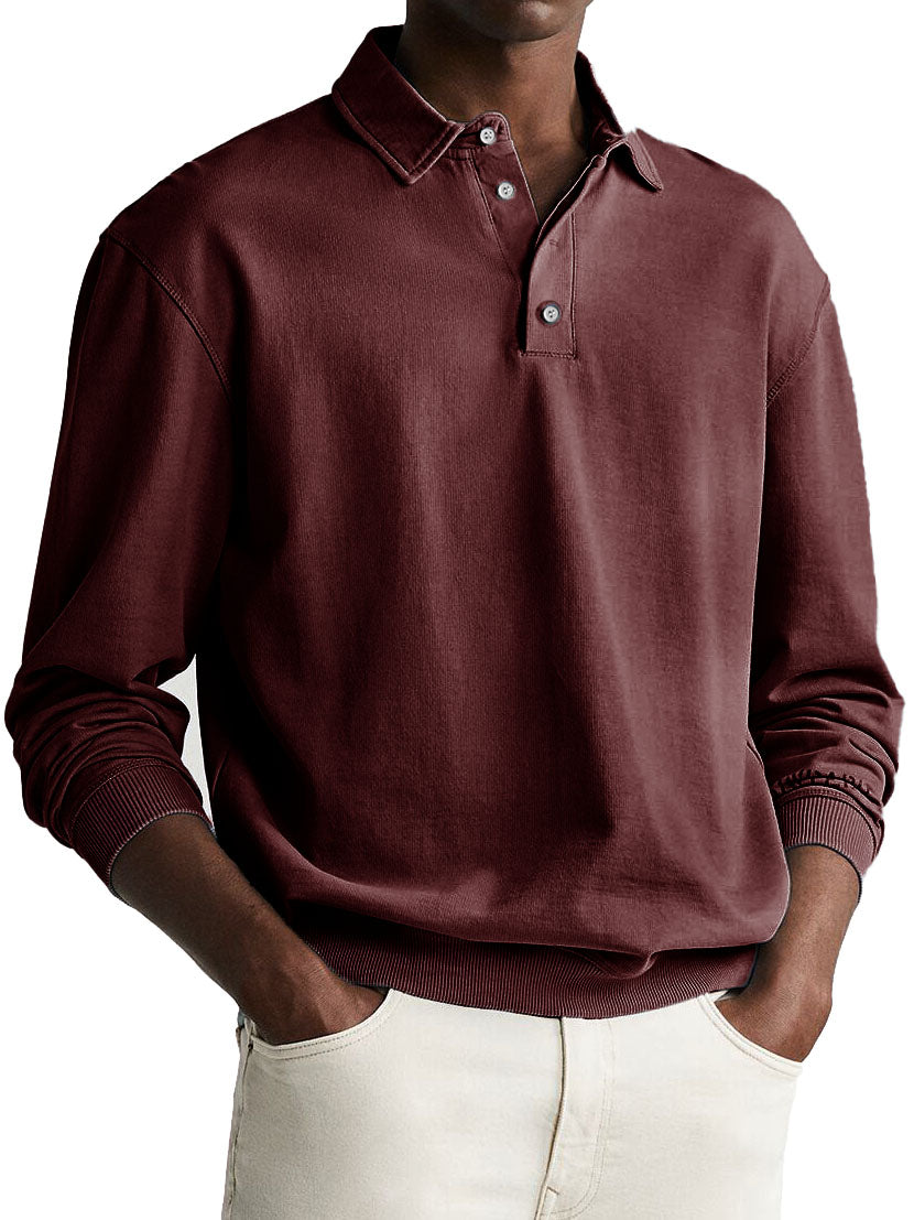 Victor™ - Polo vintage da uomo