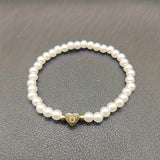 Bracciale Chic con Iniziale a Cuore (A–Z)