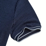 Emilio™ - Polo sartoriale a coste da uomo