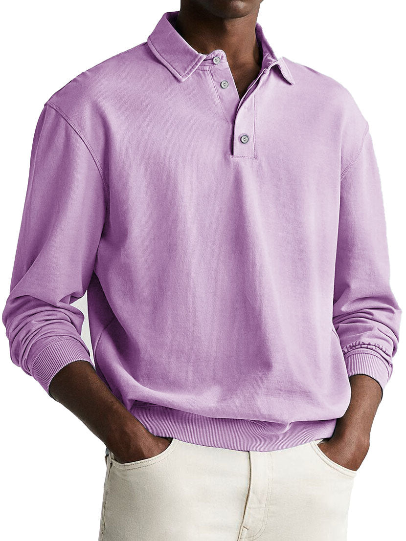 Victor™ - Polo vintage da uomo