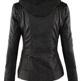 Giacca in Pelle Sostenibile ed Elegante