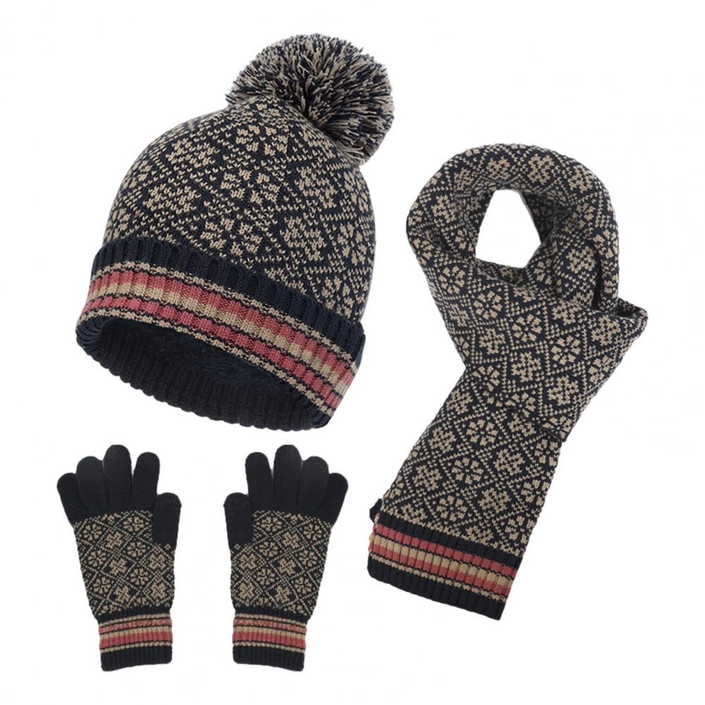 Set da donna in maglia da 4 pezzi