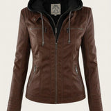 Giacca in Pelle Sostenibile ed Elegante