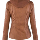Giacca in Pelle Sostenibile ed Elegante