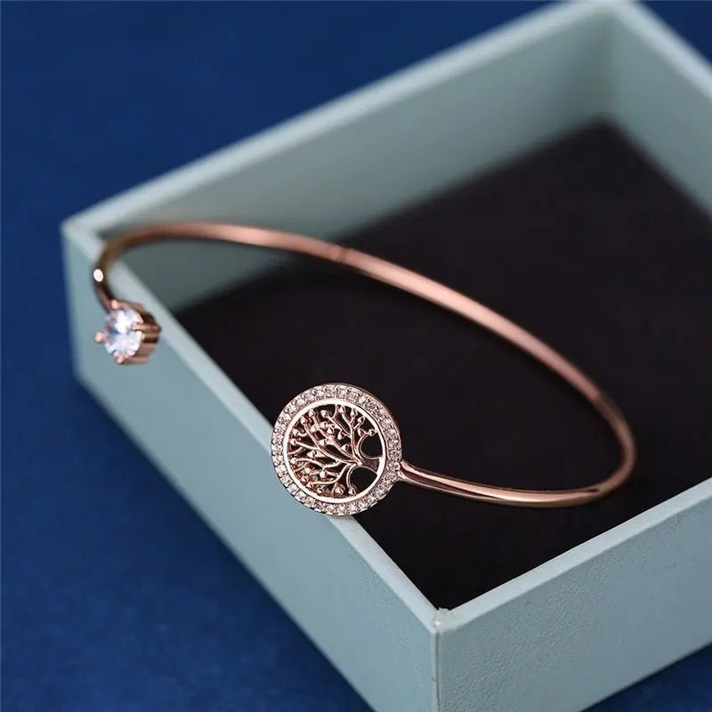 Bracciale Albero della Vita Intemporale Regolabile