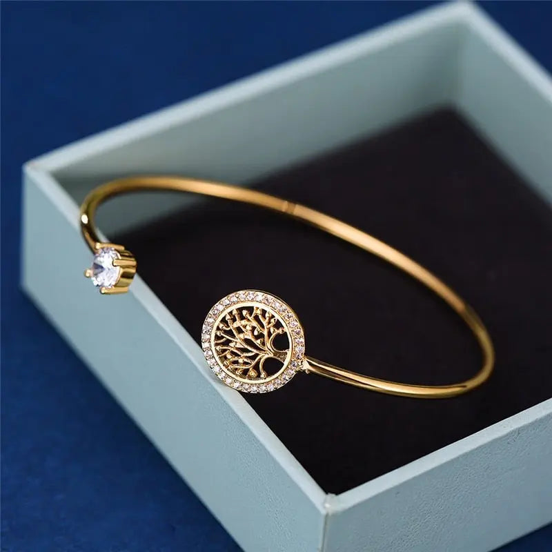 Bracciale Albero della Vita Intemporale Regolabile