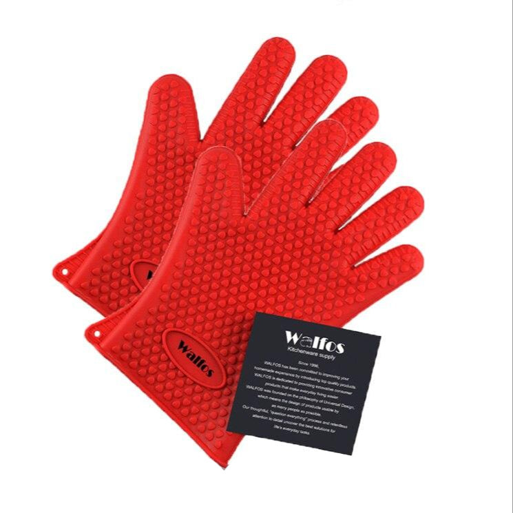 Guanti resistenti al calore con presa antiscivolo