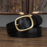 Cintura in pelle da donna