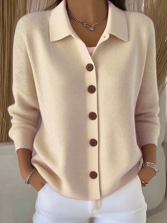Josefina | Cardigan con colletto e bottoni