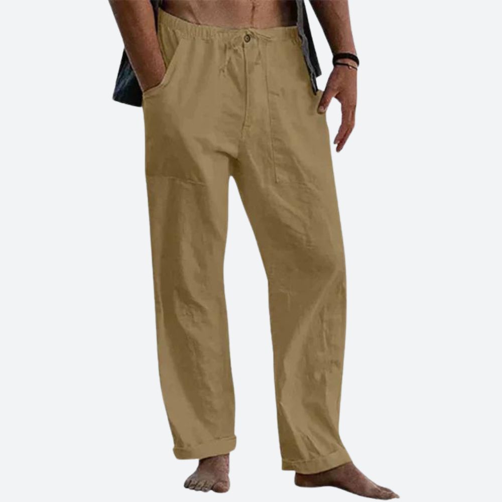 Nole - Pantaloni di lino