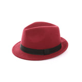 Cappello fedora da donna con nastro