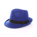 Cappello fedora da donna con nastro