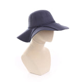 Cappello parasole da donna a tesa larga con cinturino elastico