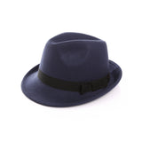 Cappello fedora da donna con nastro