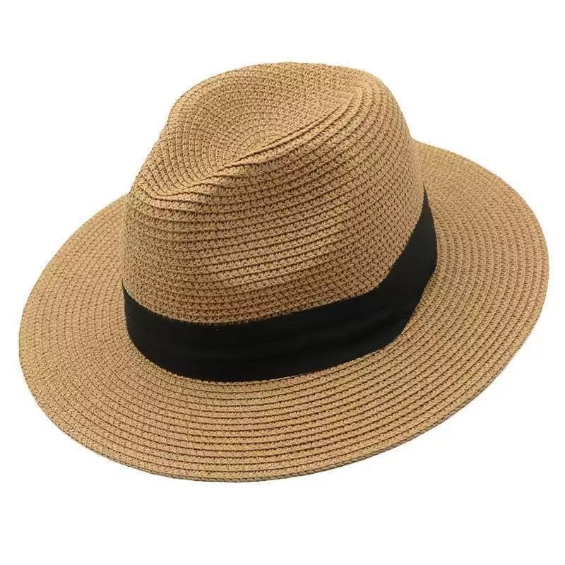 Cappello Panama in paglia con protezione solare UPF50+