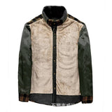 Giacca-camicia da uomo a quadri con tasche