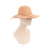 Cappello parasole da donna a tesa larga con cinturino elastico