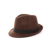 Cappello fedora da donna con nastro