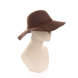 Cappello parasole da donna a tesa larga con cinturino elastico