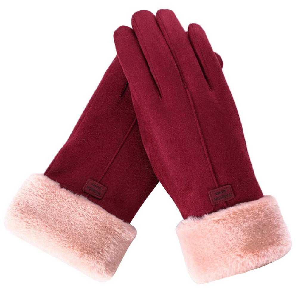 Guanti caldi impermeabili con funzione touchscreen