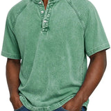 Pedro | Classica camicia vintage da uomo con abbottonatura