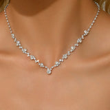 Collana da Matrimonio Elegante con Diamanti