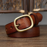Cintura in pelle da donna