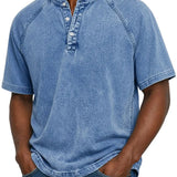 Pedro | Classica camicia vintage da uomo con abbottonatura