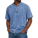 Pedro | Classica camicia vintage da uomo con abbottonatura