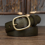 Cintura in pelle da donna