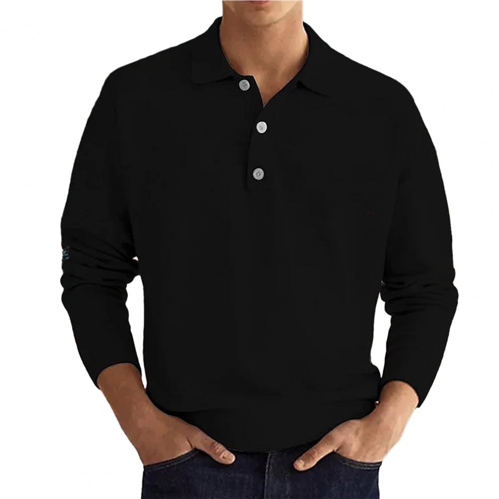JAMES - ELEGANTE POLO DA UOMO A MANICHE LUNGHE