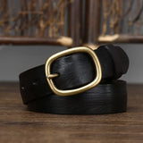 Cintura in pelle da donna