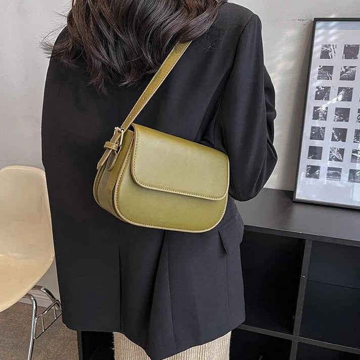 Eldborg | Borsa a spalla elegante in una delicata tonalità nude