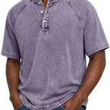 Pedro | Classica camicia vintage da uomo con abbottonatura